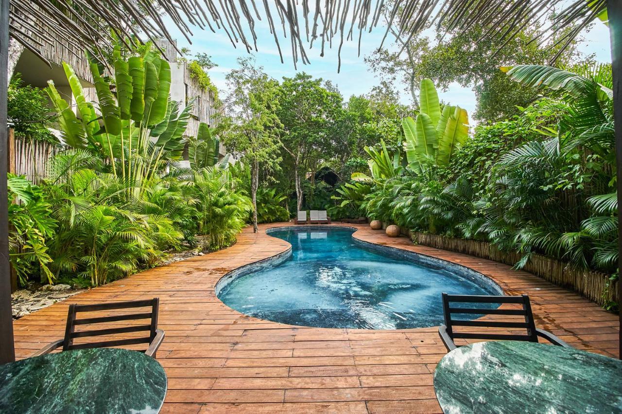 Eco-Chic Design Condos Wrapped In Nature'S Elements By Stella Rentals トゥルム エクステリア 写真